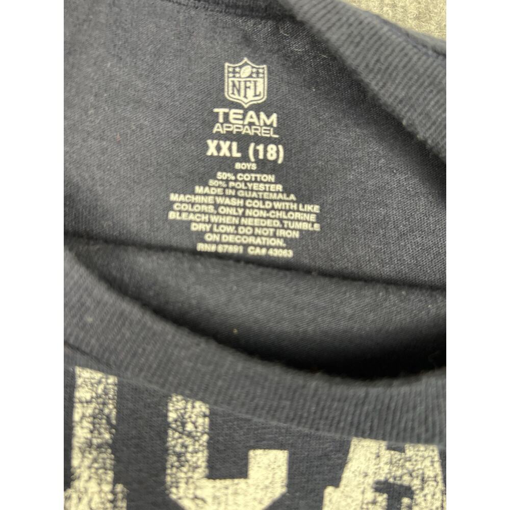 Chicago Bears long sleeve youth (XXL) 18 navy blue shirt Football - Picture 2 of 7